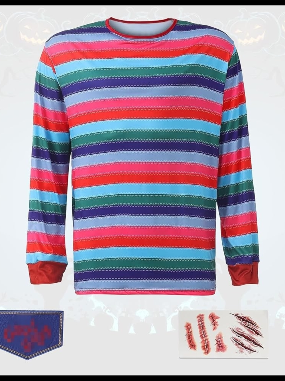 Halloween Costume Adult Men's Chucky Good Guy Brand New Size XL
